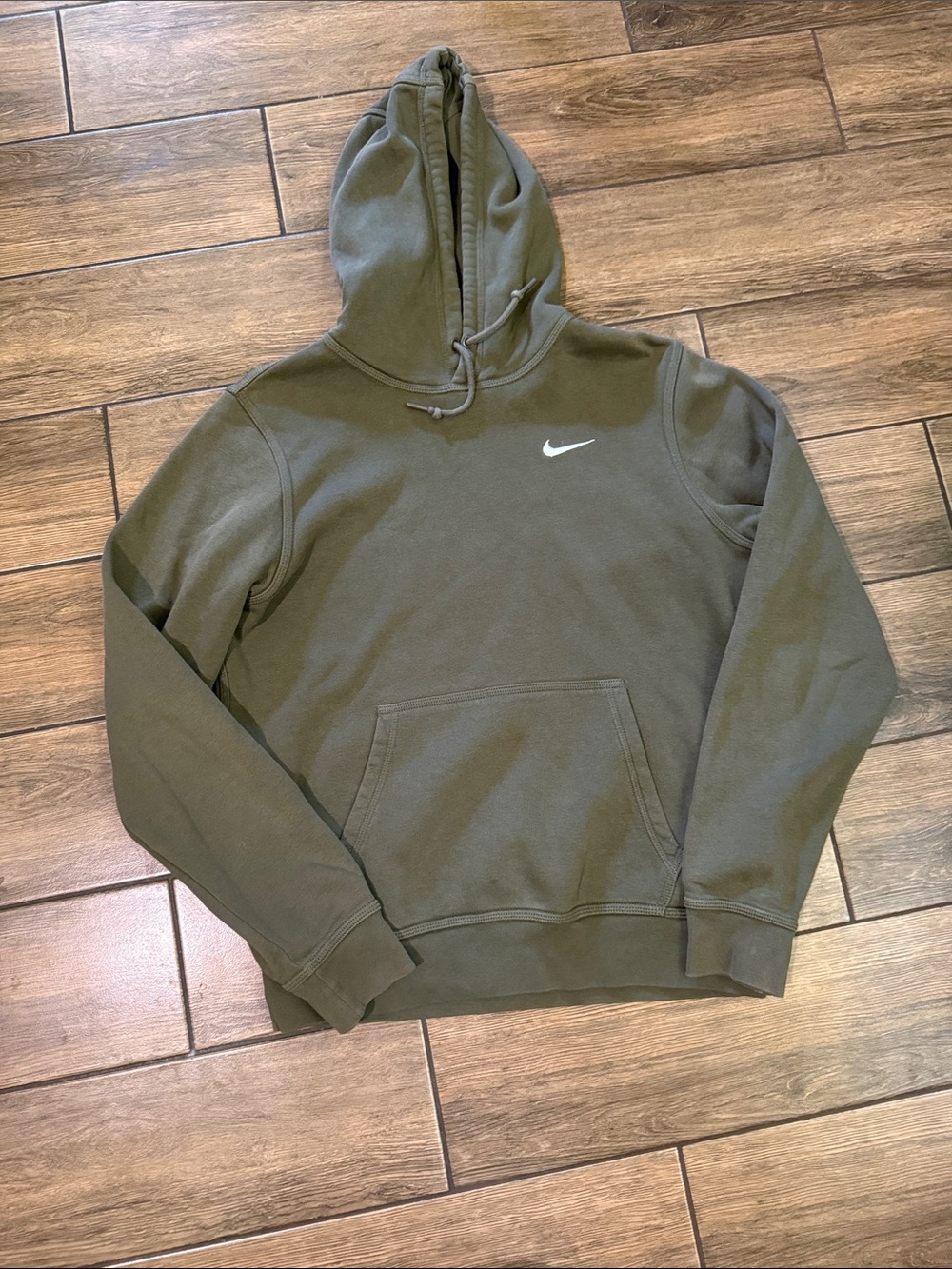 Nike Olive Green Hoodie size Small